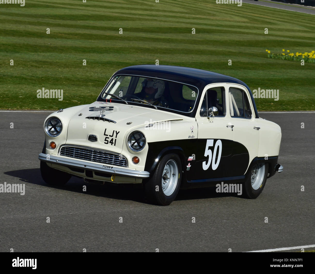 Peter Blanchett, Austin A50, LJY 541, Sopwith Cup, Goodwood 73rd MM March 2015, 73rd, 73rd Members Meeting, Chris McEvoy, CJM Photography, classic car Stock Photo