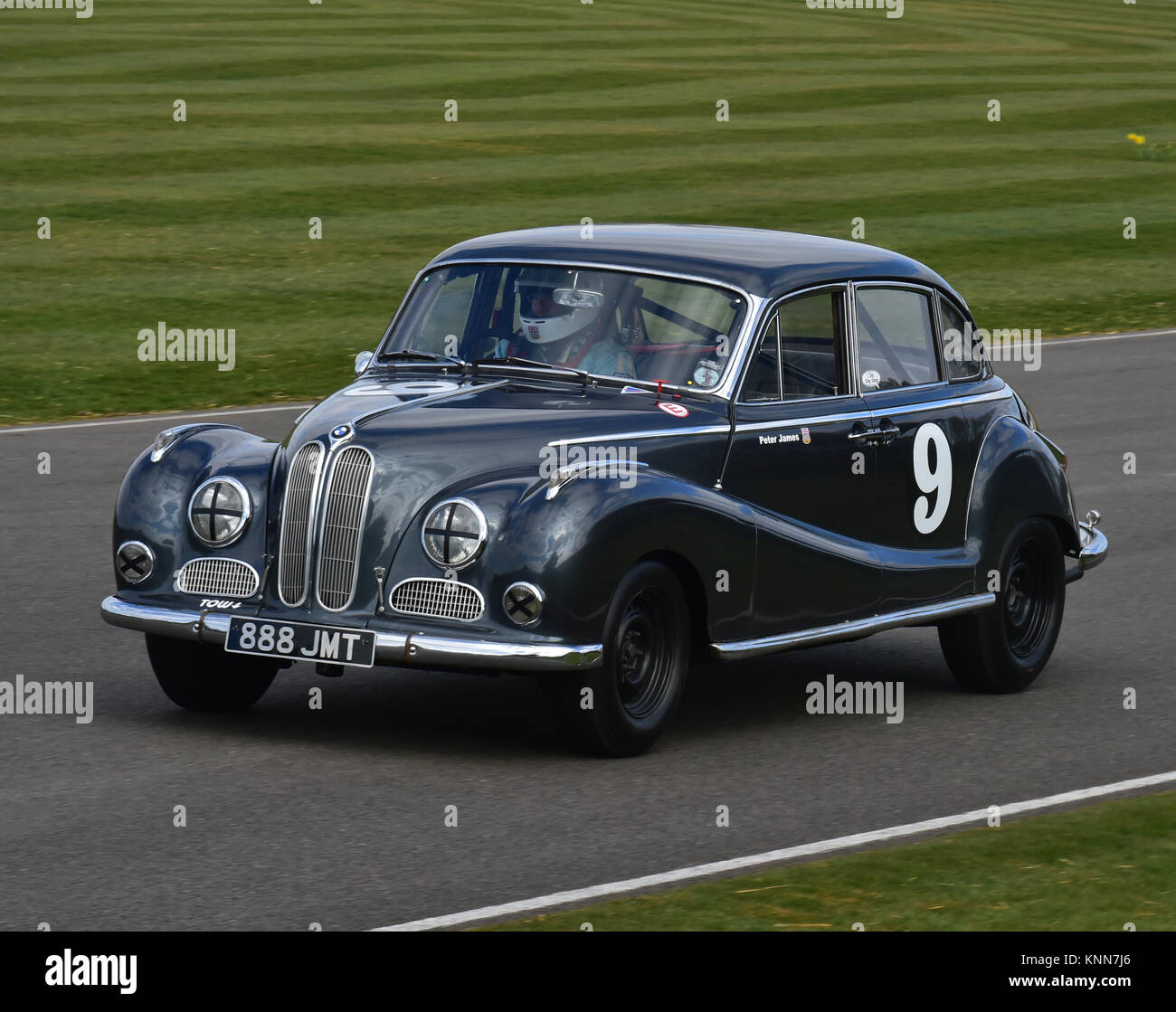 Peter James, BMW 502 V8, 888 JMT, Sopwith Cup, Goodwood 73rd MM March 2015, 73rd, 73rd Members Meeting, Chris McEvoy, CJM Photography, classic cars, E Stock Photo