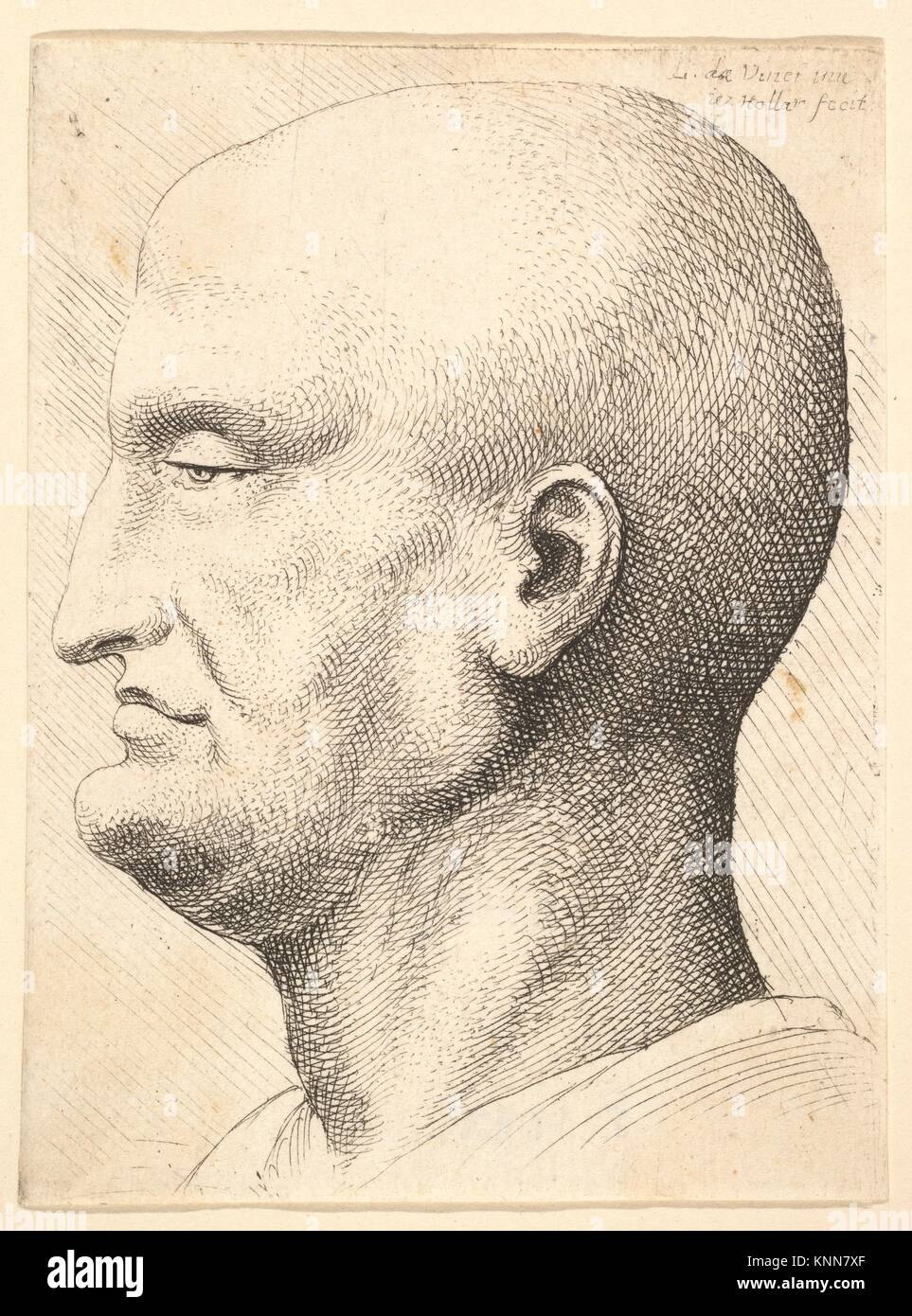 Profile view bald man hi-res stock photography and images - Alamy