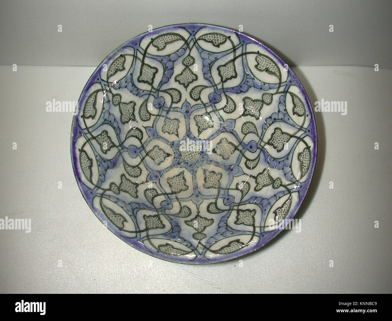 Black and Blue Painted Bowl MET Cbowl64.256 451767 Stock Photo - Alamy