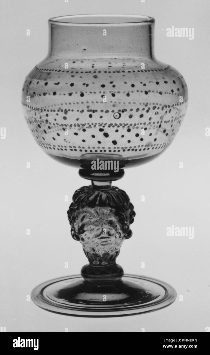 Goblet in ancient glass hi-res stock photography and images - Alamy