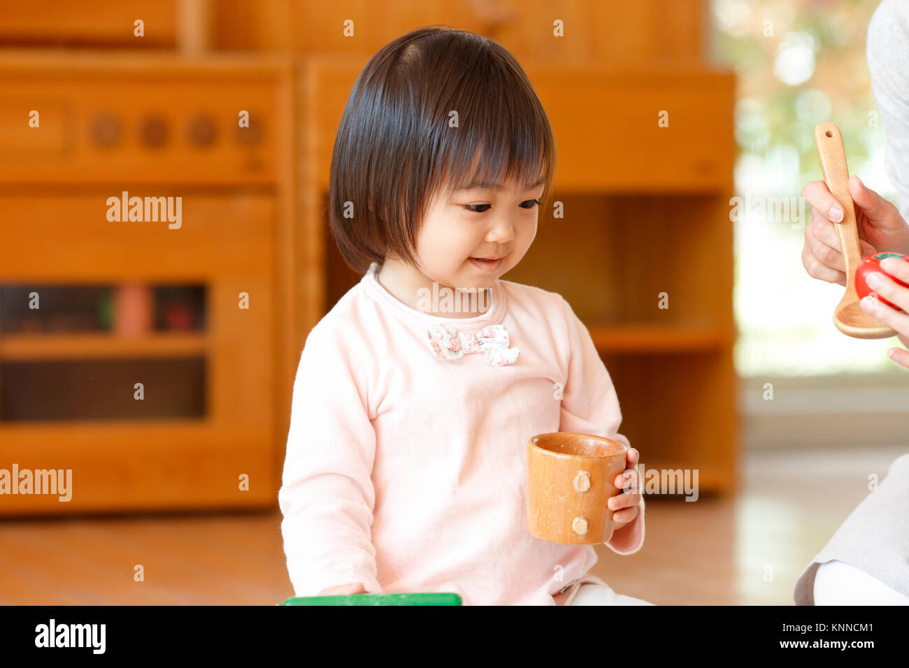 Kid at Japanese kindergarten Stock Photo - Alamy