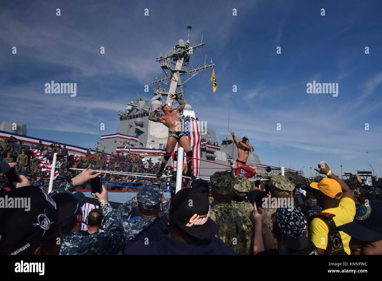 SAN DIEGO (DEC. 5, 2017) World Wrestling Entertainment (WWE) superstar