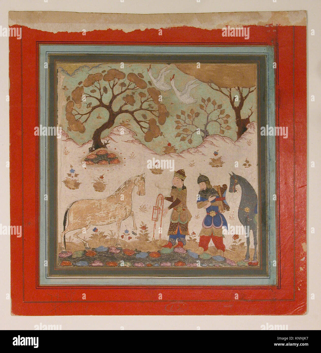 Rustam Captures Rakhsh , Folio from a Shahnama (Book of Kings) MET sf20 ...