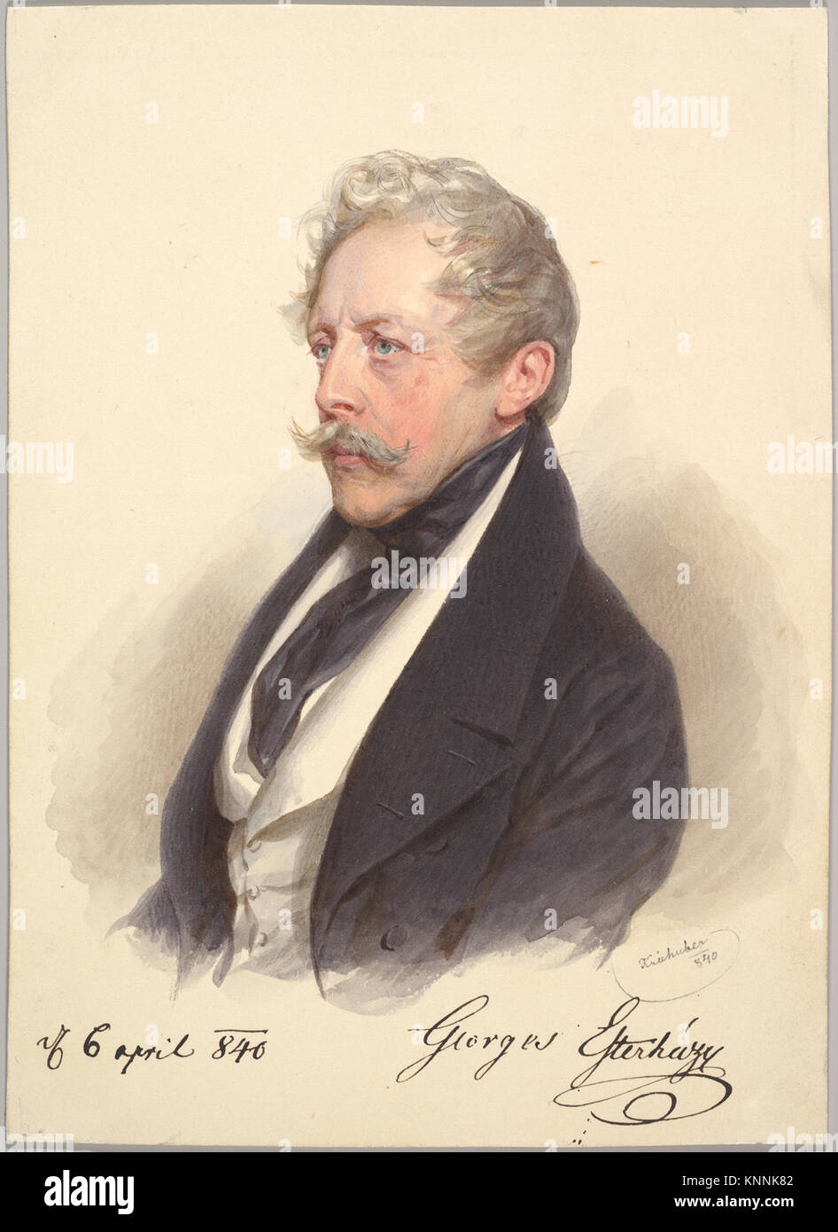 Count Esterházy von Galántha MET DP828050 418351 Stock Photo Alamy
