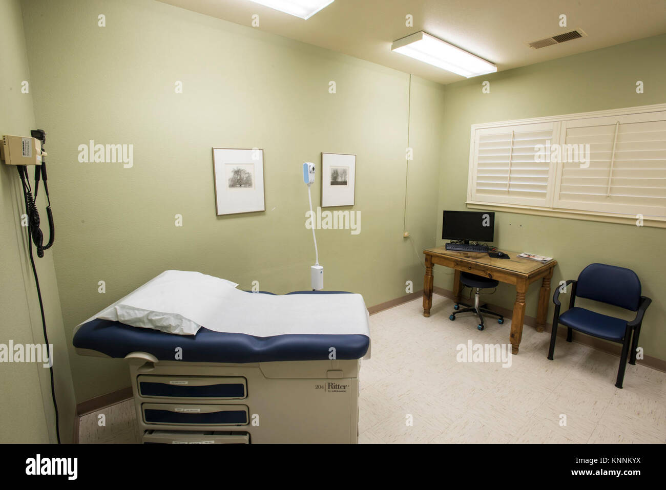 One Of Ten Examination Rooms In The Lytle Community Health