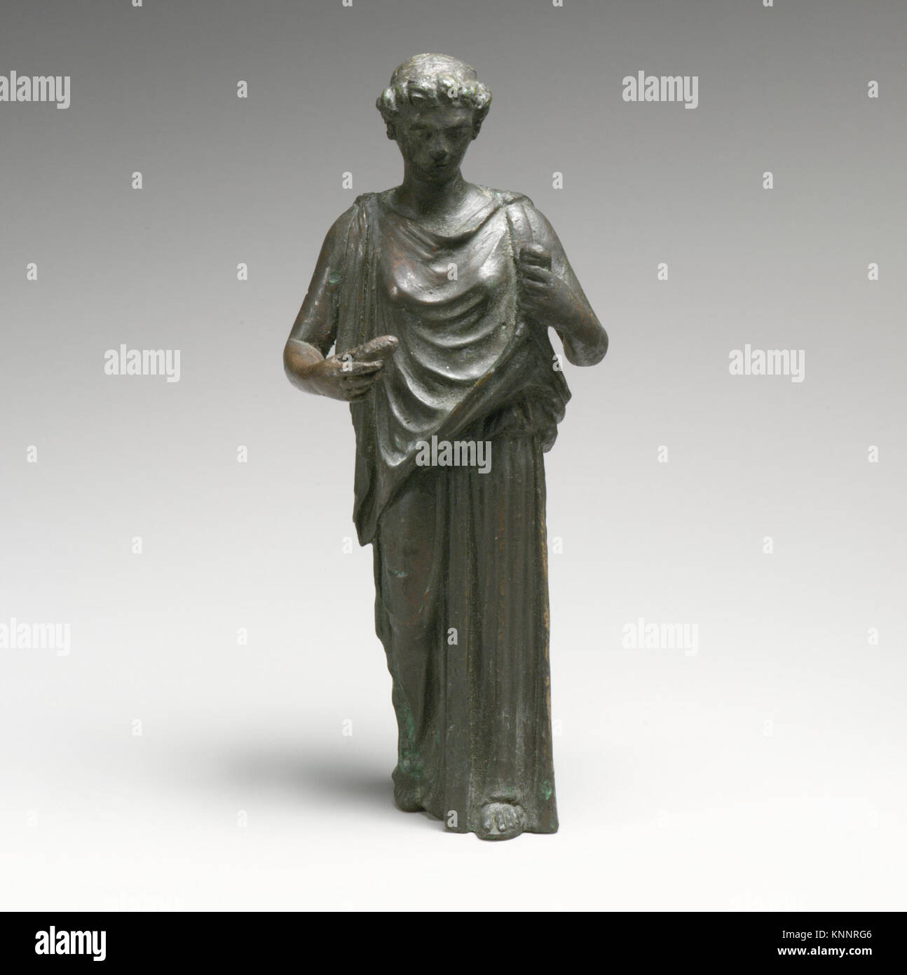 A roman bronze statuette hi-res stock photography and images