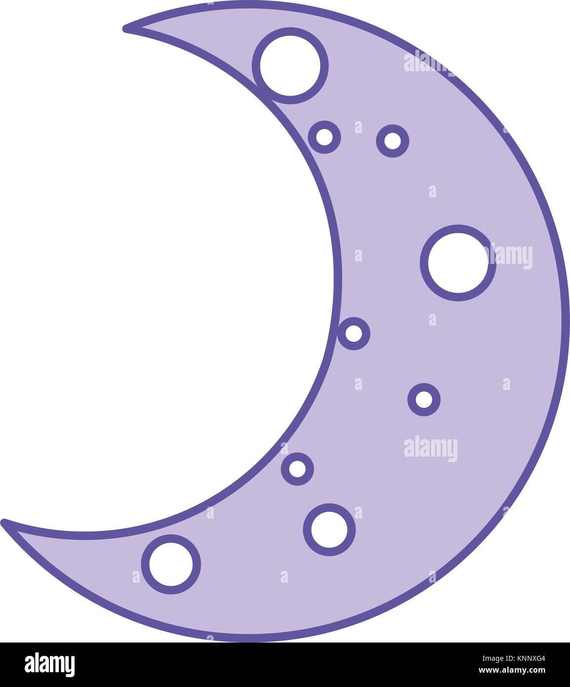 moon night isolated icon vector illustration design Stock Vector Image ...