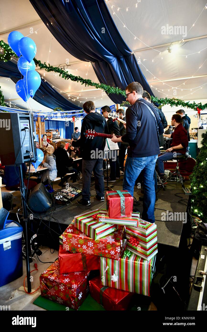 German inspired Christmas Village in Baltimore, MD, USA Stock Photo Alamy