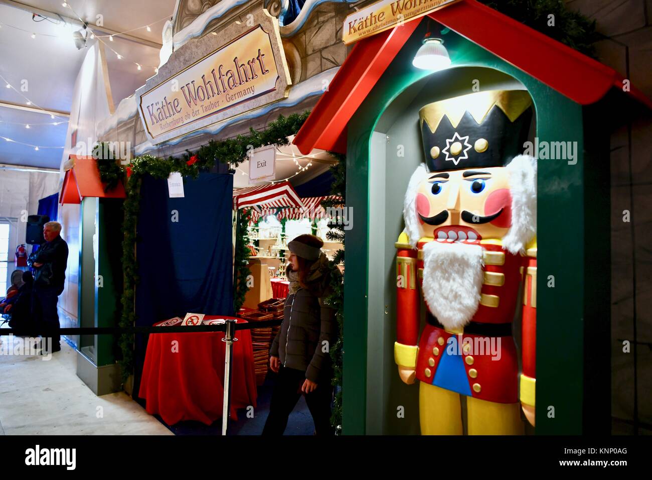 German inspired Christmas Village in Baltimore, MD, USA Stock Photo Alamy