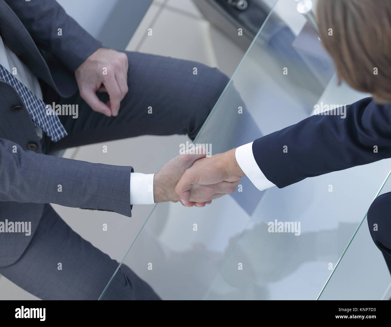 colleagues shaking hands in office Stock Photo - Alamy