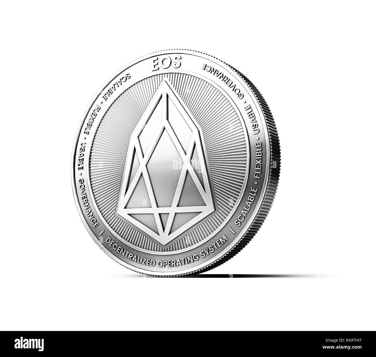 Eos coin Cut Out Stock Images & Pictures - Alamy