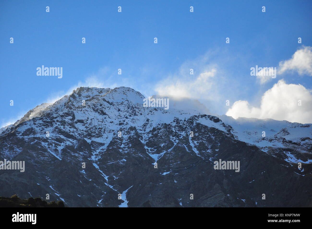 Blown away by strong wind hi-res stock 