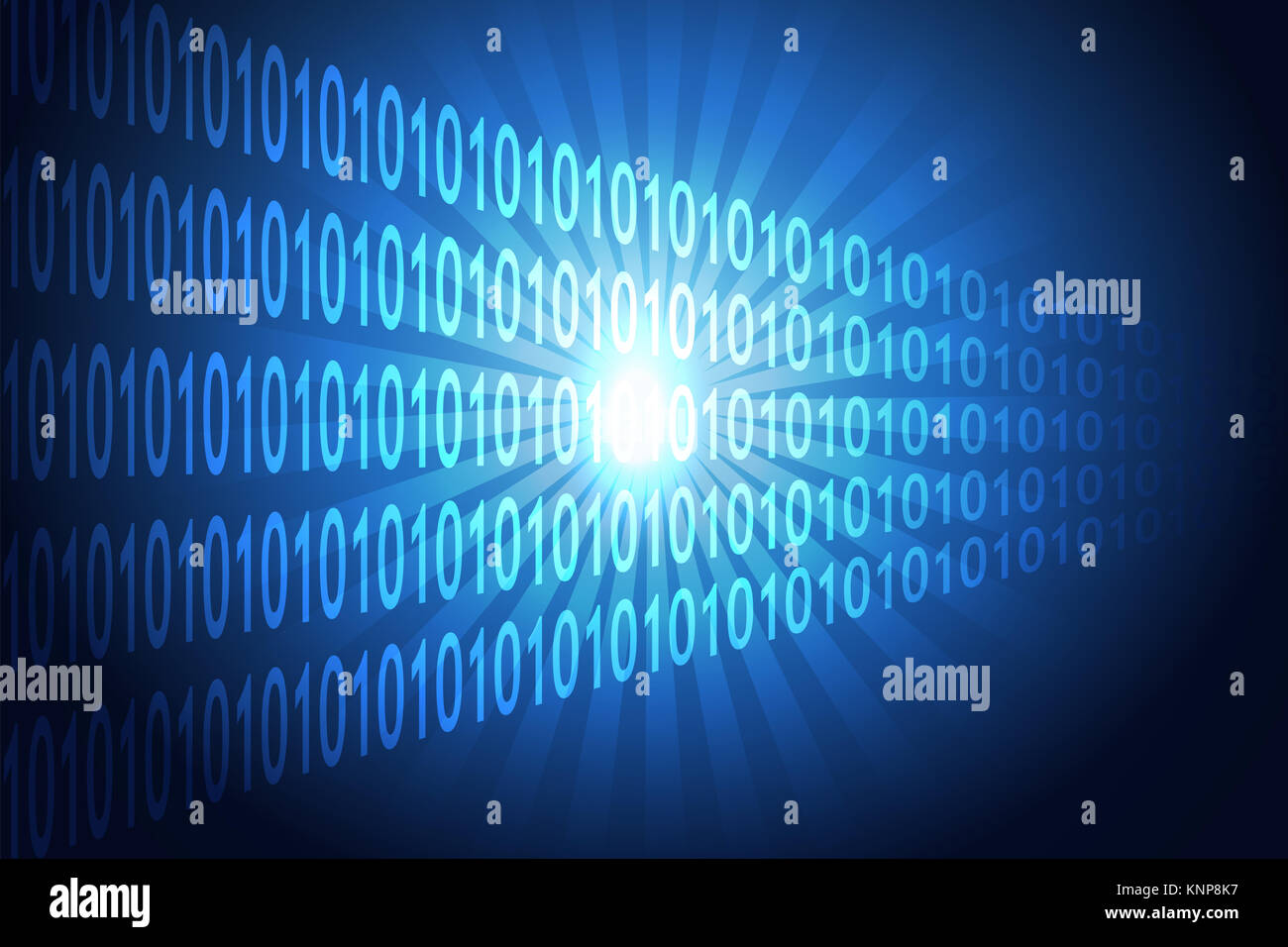 illustration of abstract number background Stock Photo - Alamy