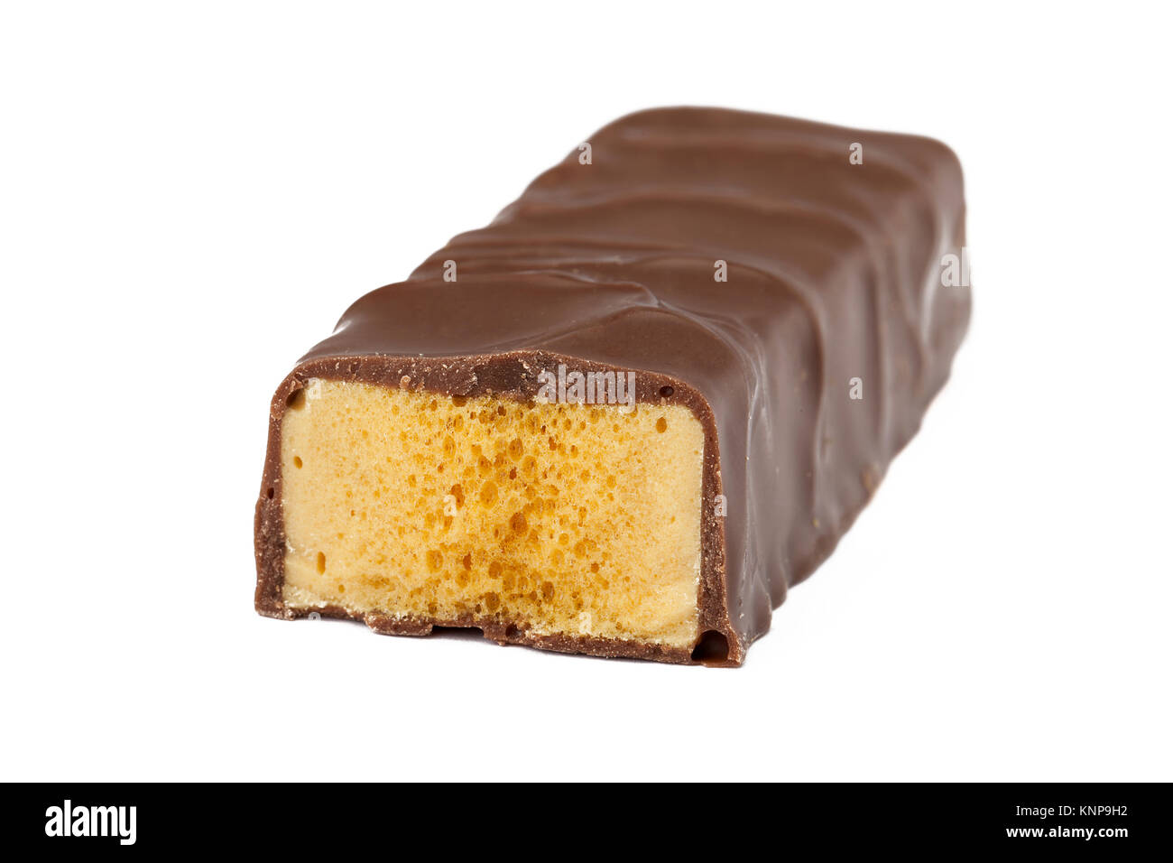 chocolate bar with caramel toffee Stock Photo Alamy