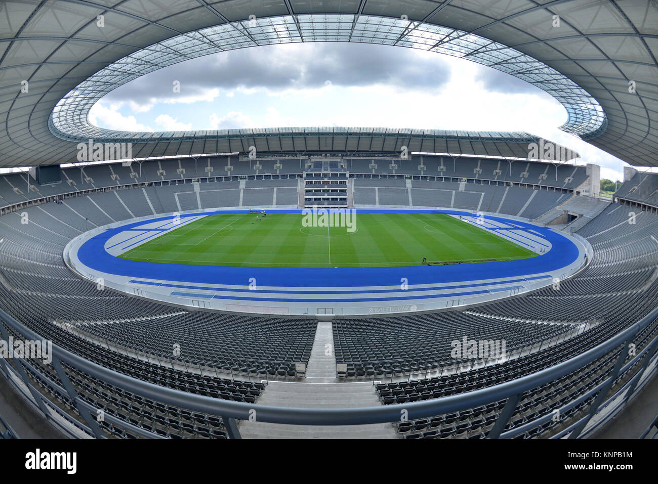 Olympic stadium, Westend, Charlottenburg, Berlin, Germany, Olympiastadion, Deutschland Stock Photo