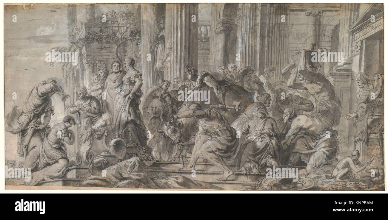 The anointing of david hi-res stock photography and images - Alamy