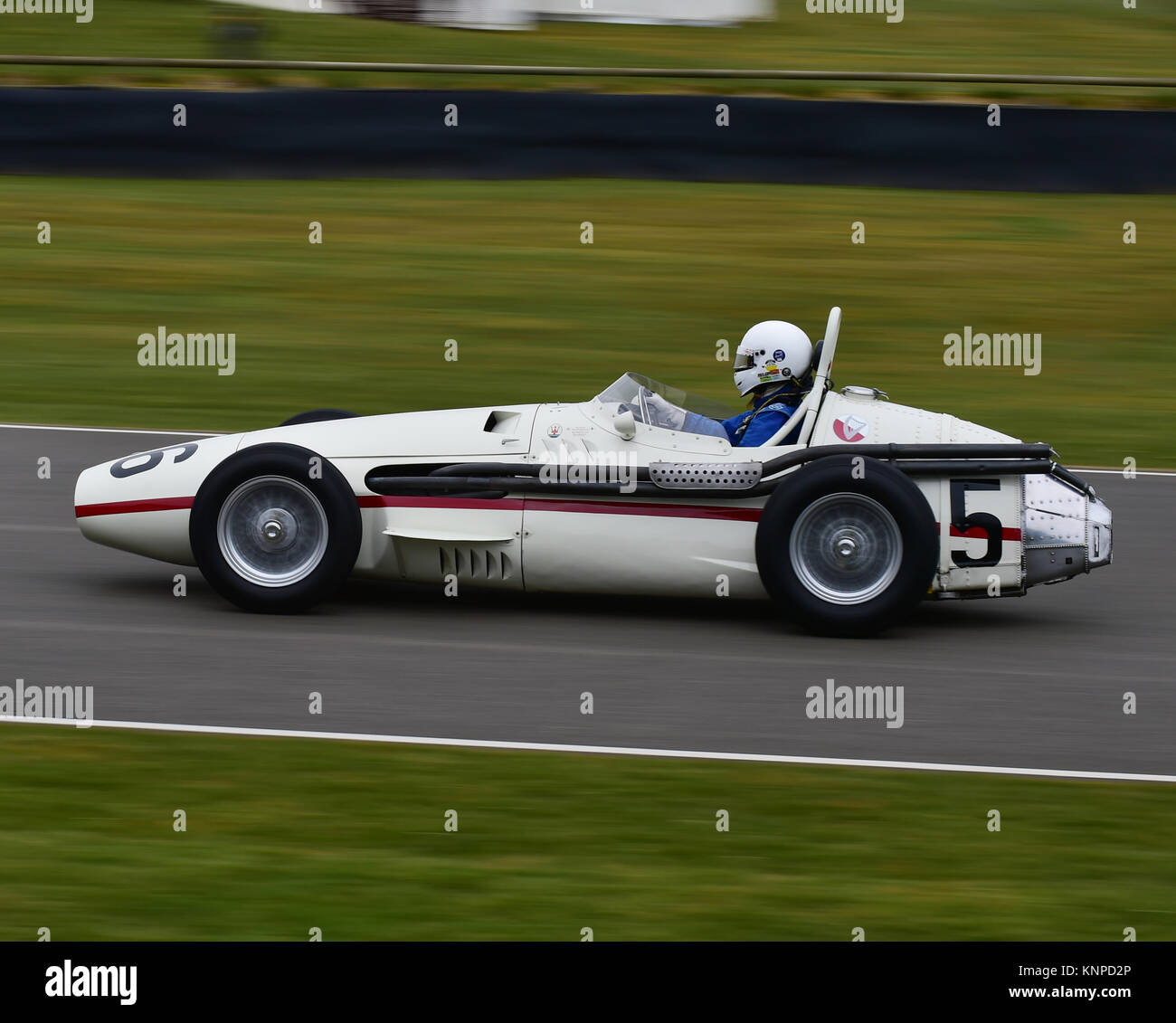 Lukas Halusa, Maserati 250F, Brooks trophy, Goodwood 74th Members Meeting, 2.5-litre Grand Prix cars, 74th Meeeting, 74th members Meeeting, 1954 to 19 Stock Photo