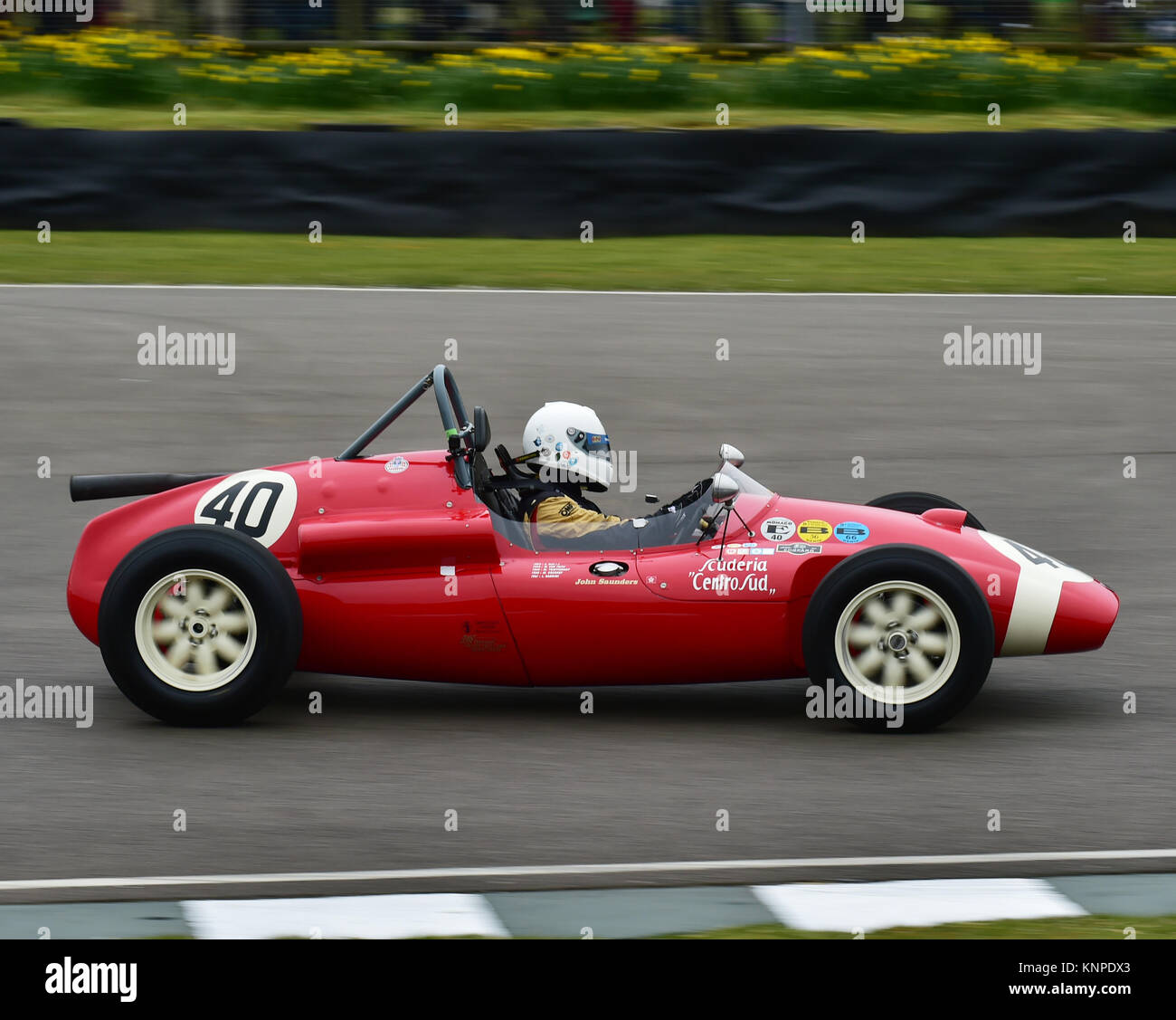 William Nuthall, Cooper Maserati T51, Brooks trophy, Goodwood 74th Members Meeting, 2.5-litre Grand Prix cars, 74th Meeeting, 74th members Meeeting, 1 Stock Photo