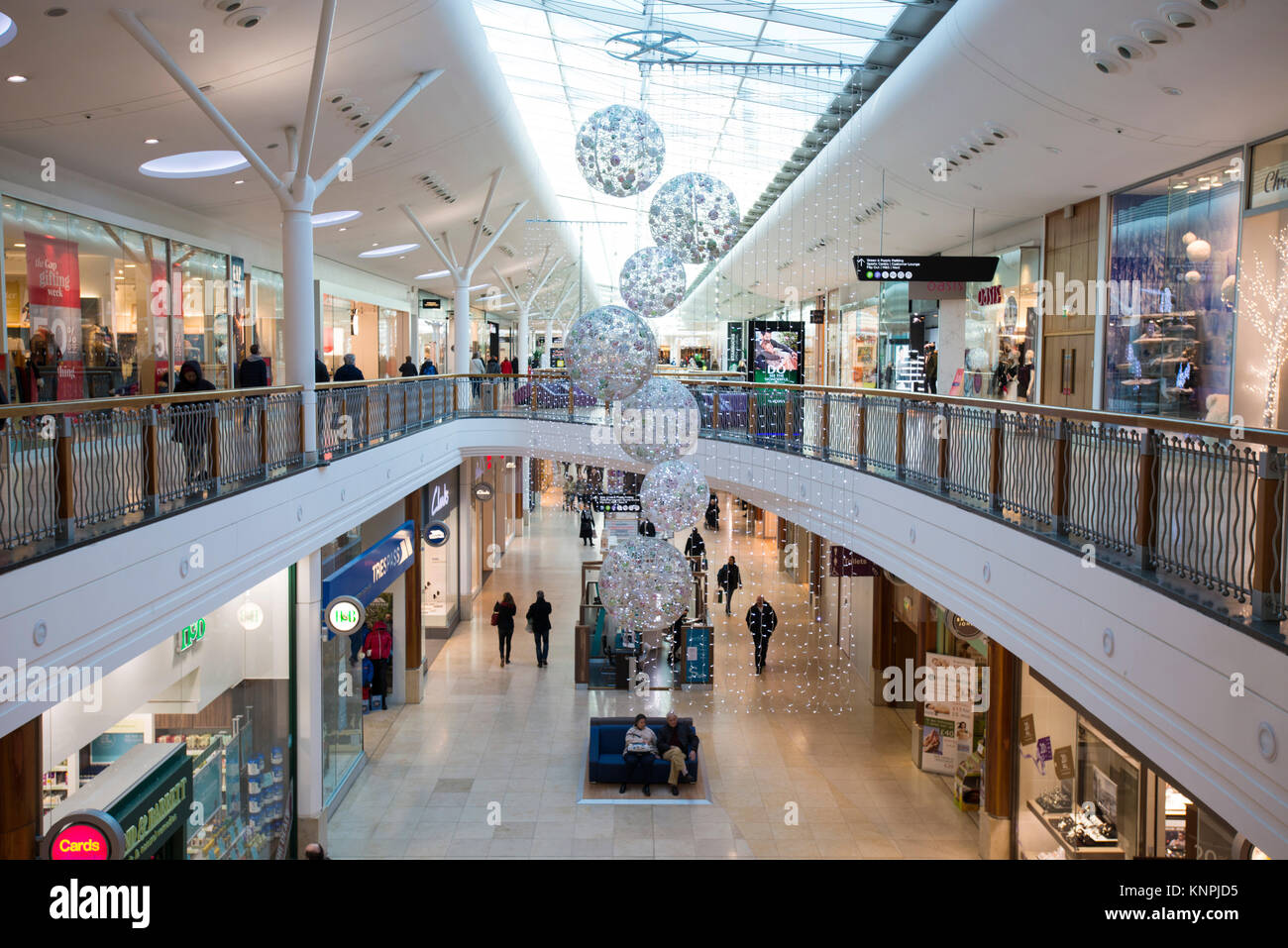 Festival Place Shopping Centre, Basingstoke, UK Stock Photo