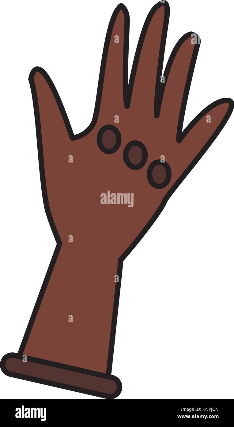 Winter glove isolated Stock Vector Image & Art - Alamy
