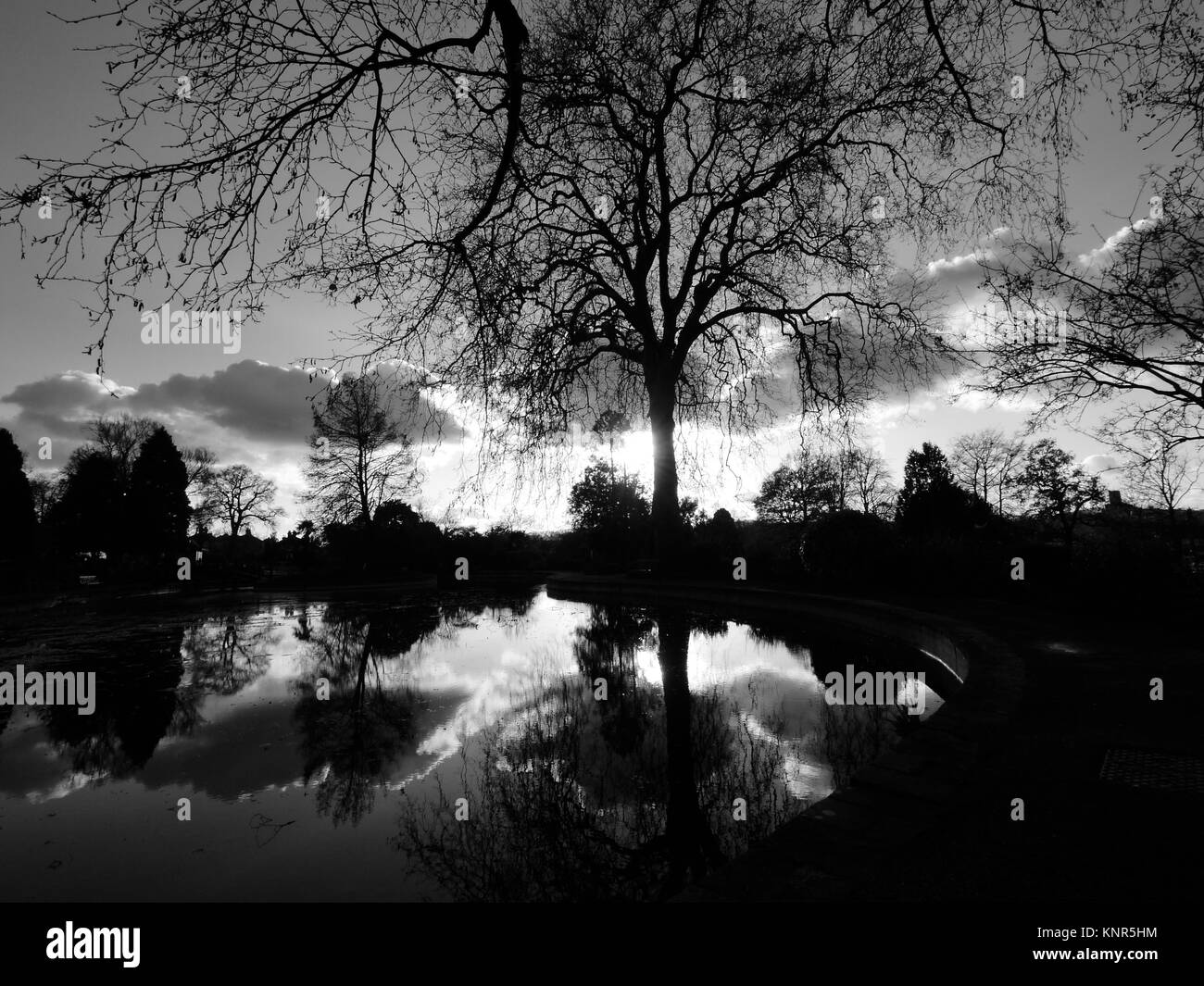 Stoke Park Gardens, Guildford, Surrey, UK. Stock Photo