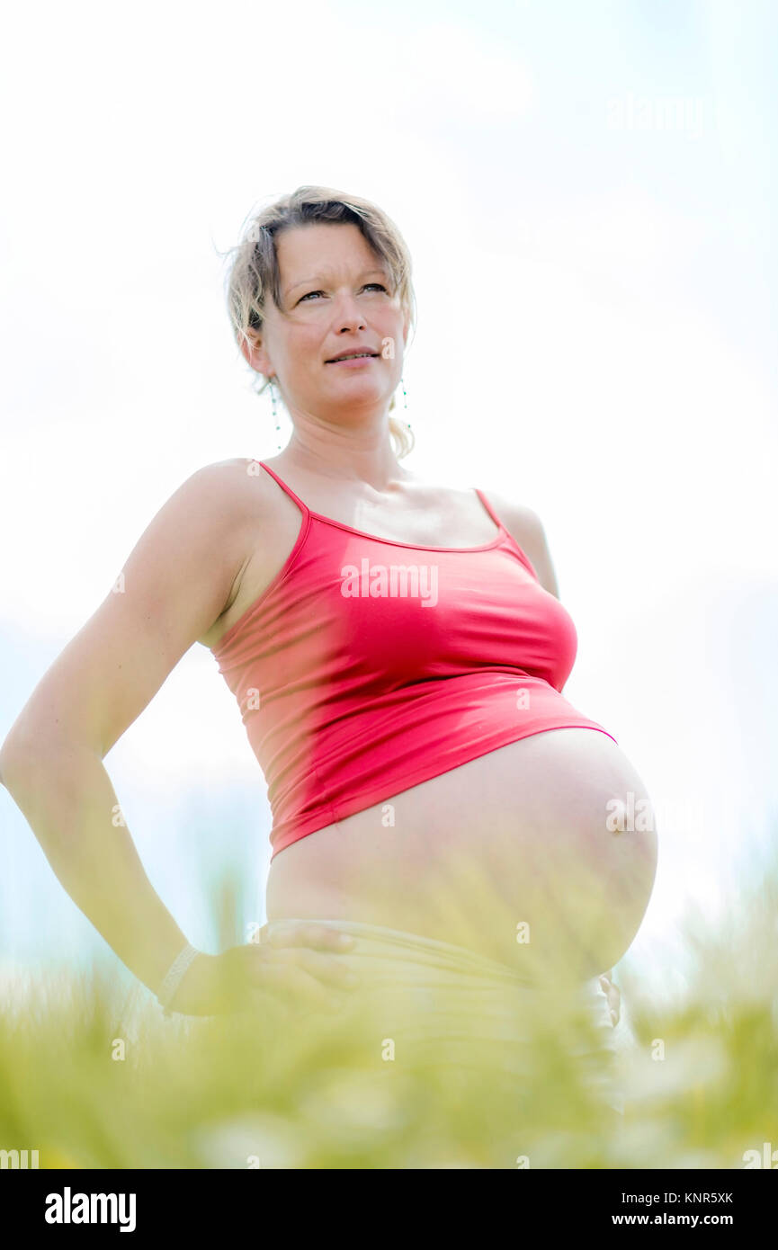 Schwangerer Frau Bild: Capturing the Essence of Motherhood