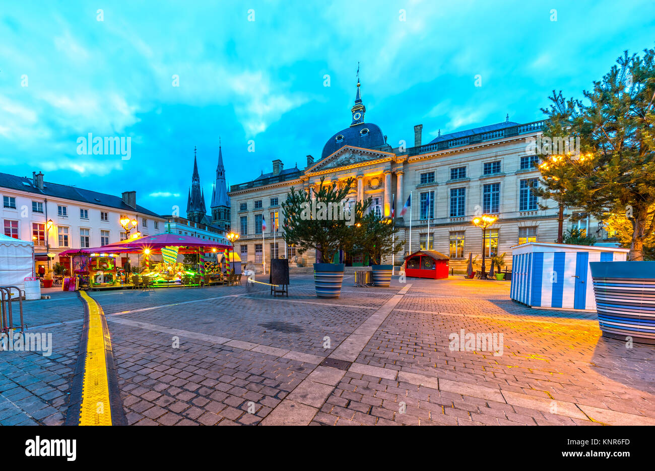 Chalons en Champagne main square, France Stock Photo