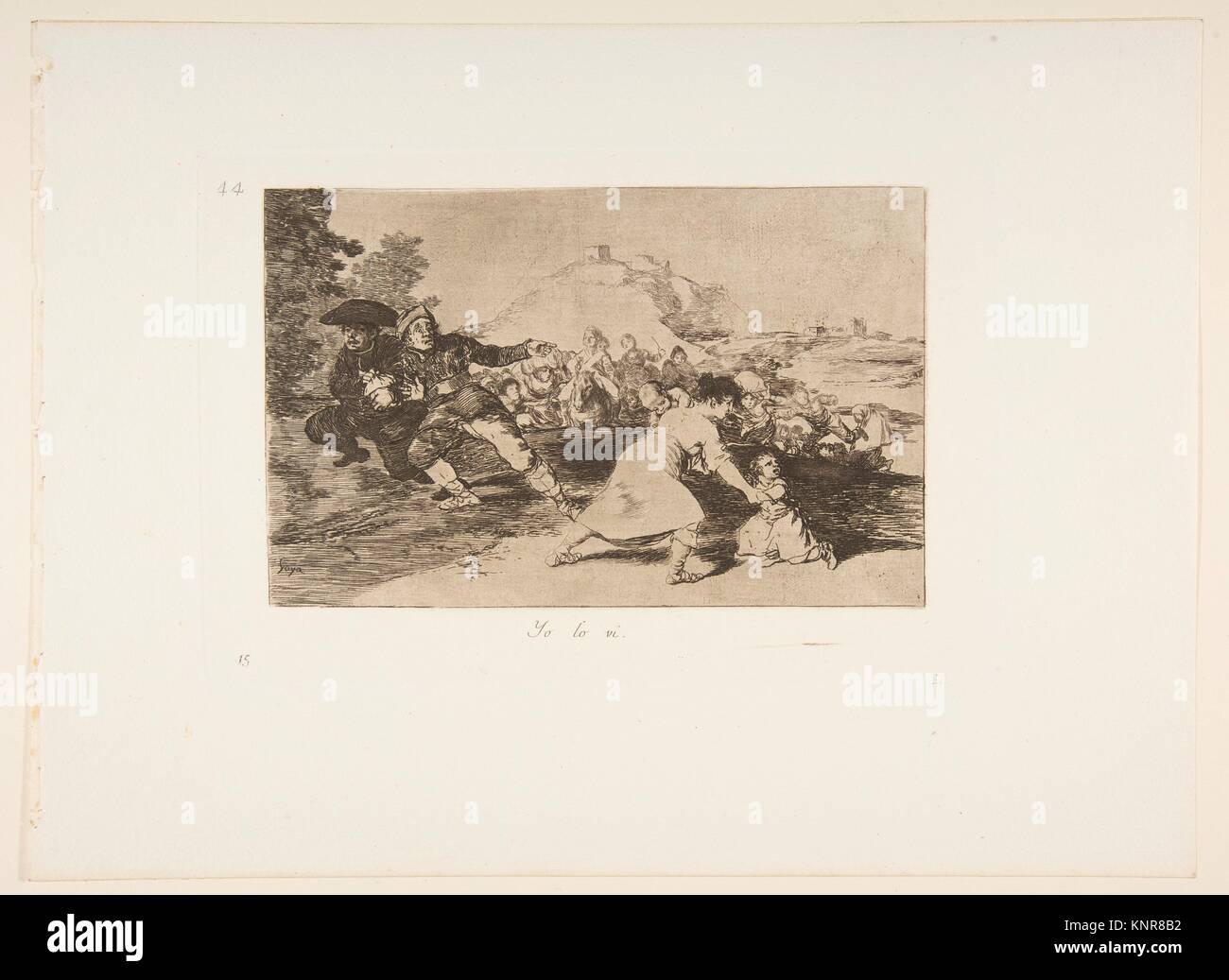 Plate 44 from ´The Disasters of War´ (Los Desastres de la Guerra): ´I ...