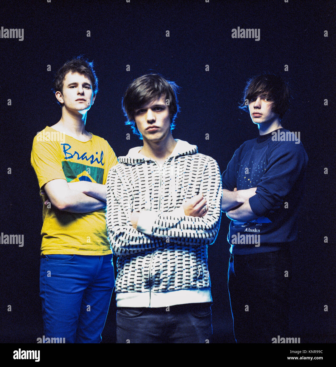 White lies band posed hi-res stock photography and images - Alamy
