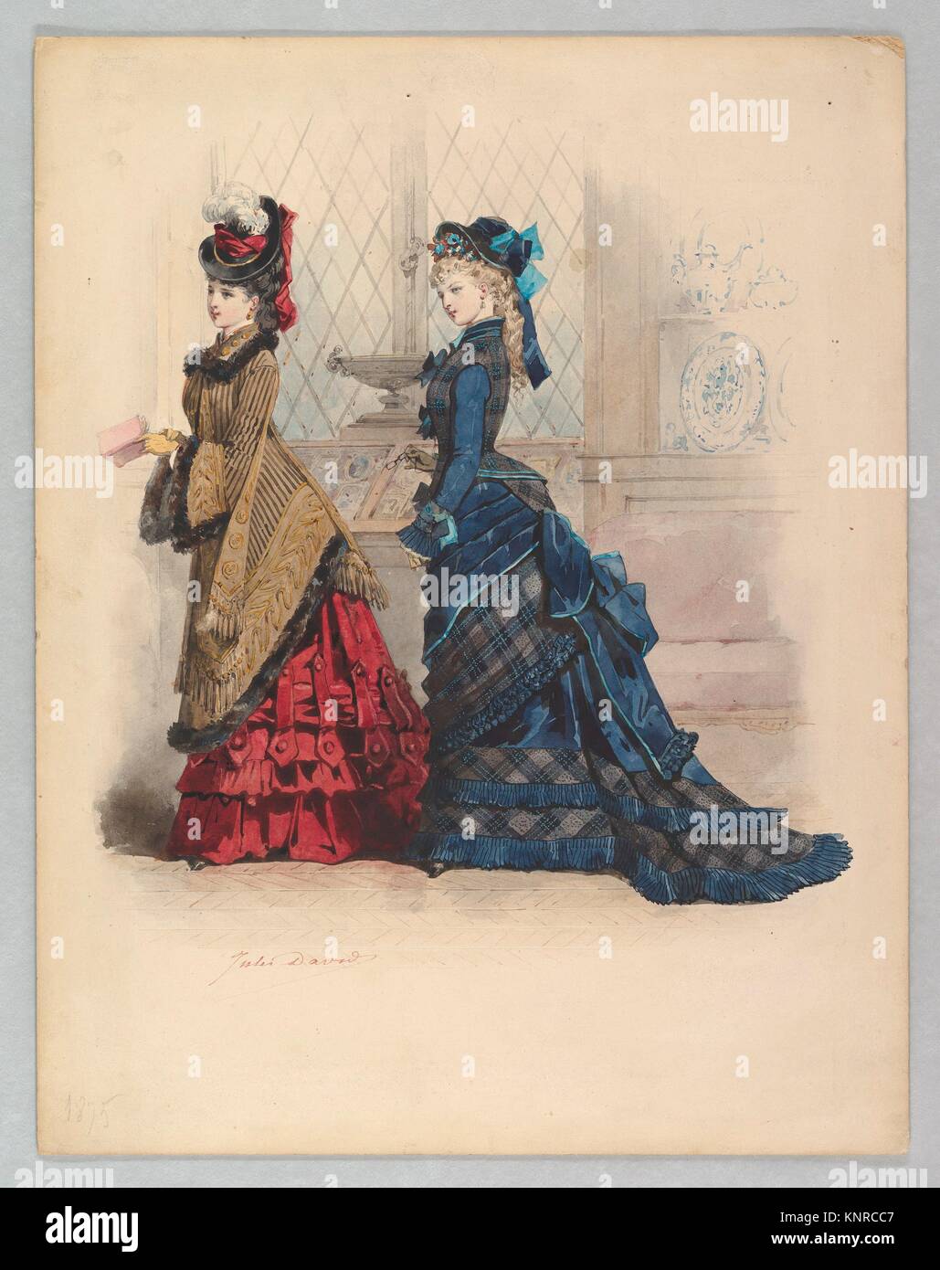 Le Moniteur de la Mode 1878  Fashion plates, Victorian anime, Victorian  fashion