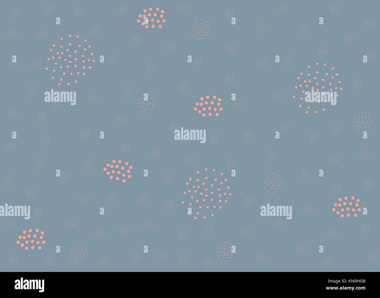 Seamless Simple pattern with dots. Great for wrapping paper, swatches, fabric, textile, page fills, wallpaper, etc. Minimalism. Vector Illustration Stock Vector