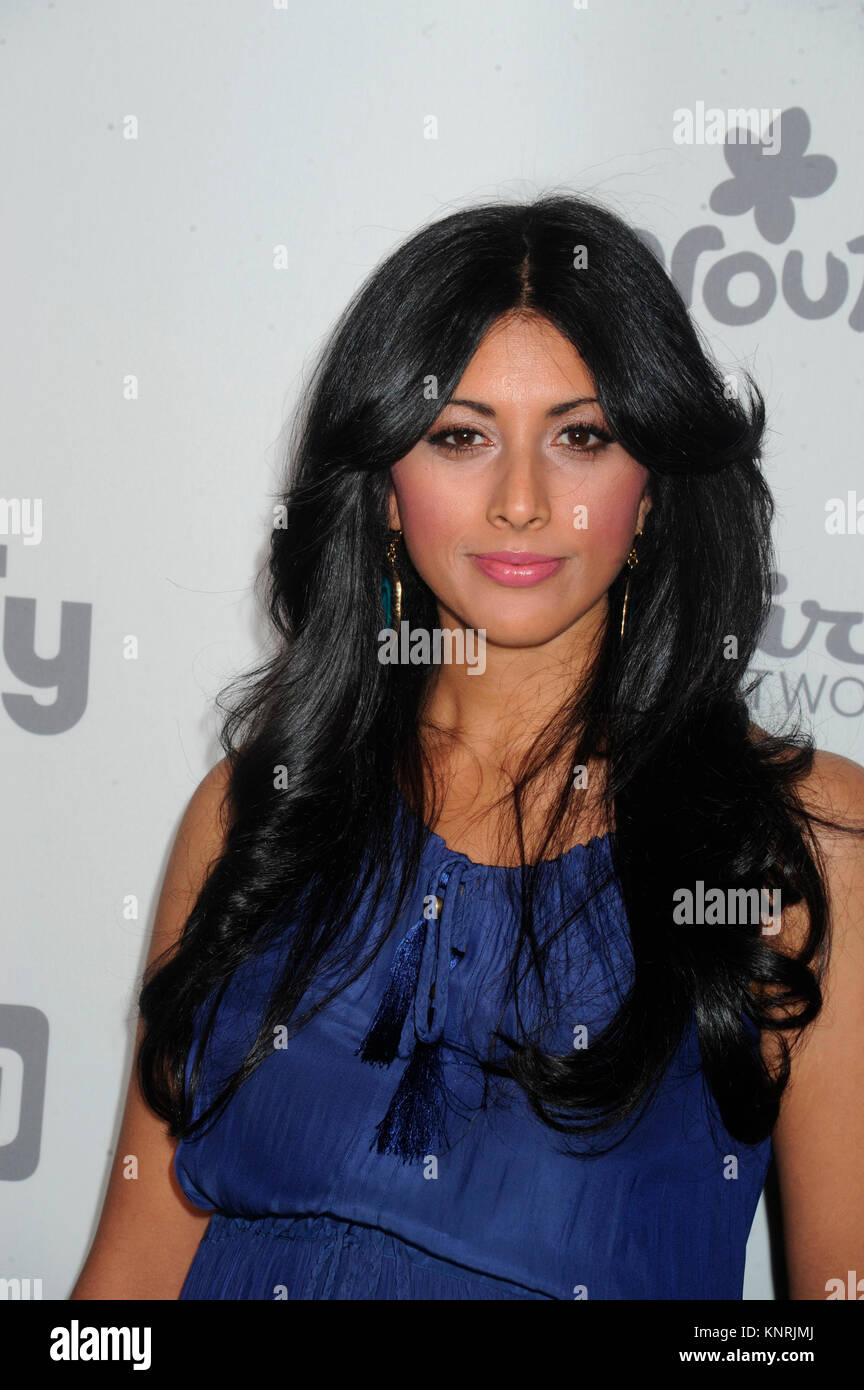 NEW YORK, NY - MAY 14: Reshma Shetty attends the 2015 NBCUniversal Cable Entertainment Upfront at The Jacob K. Javits Convention Center on May 14, 2015 in New York City.   People:  Reshma Shetty Stock Photo