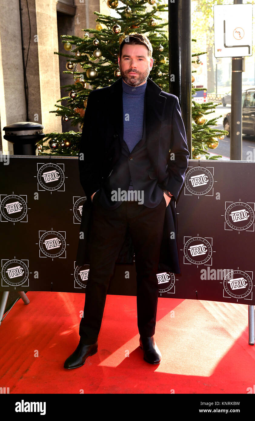 Dave Berry attending the TRIC Christmas Party at Grosvenor House Hotel