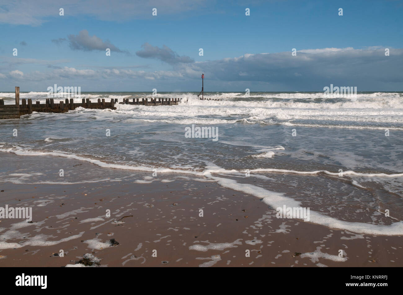 Bacton Beach North Norfolk Stock Photo - Alamy