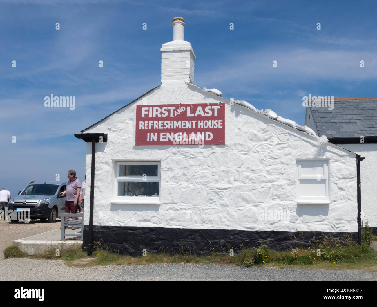 First and Last House, Land's End, Penwith Peninsula, Cornwall, England