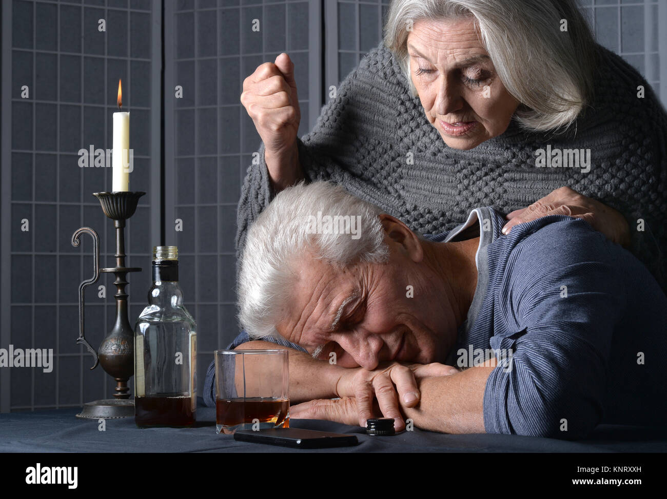 Alcoholism elderly drunk hires stock photography and images Alamy