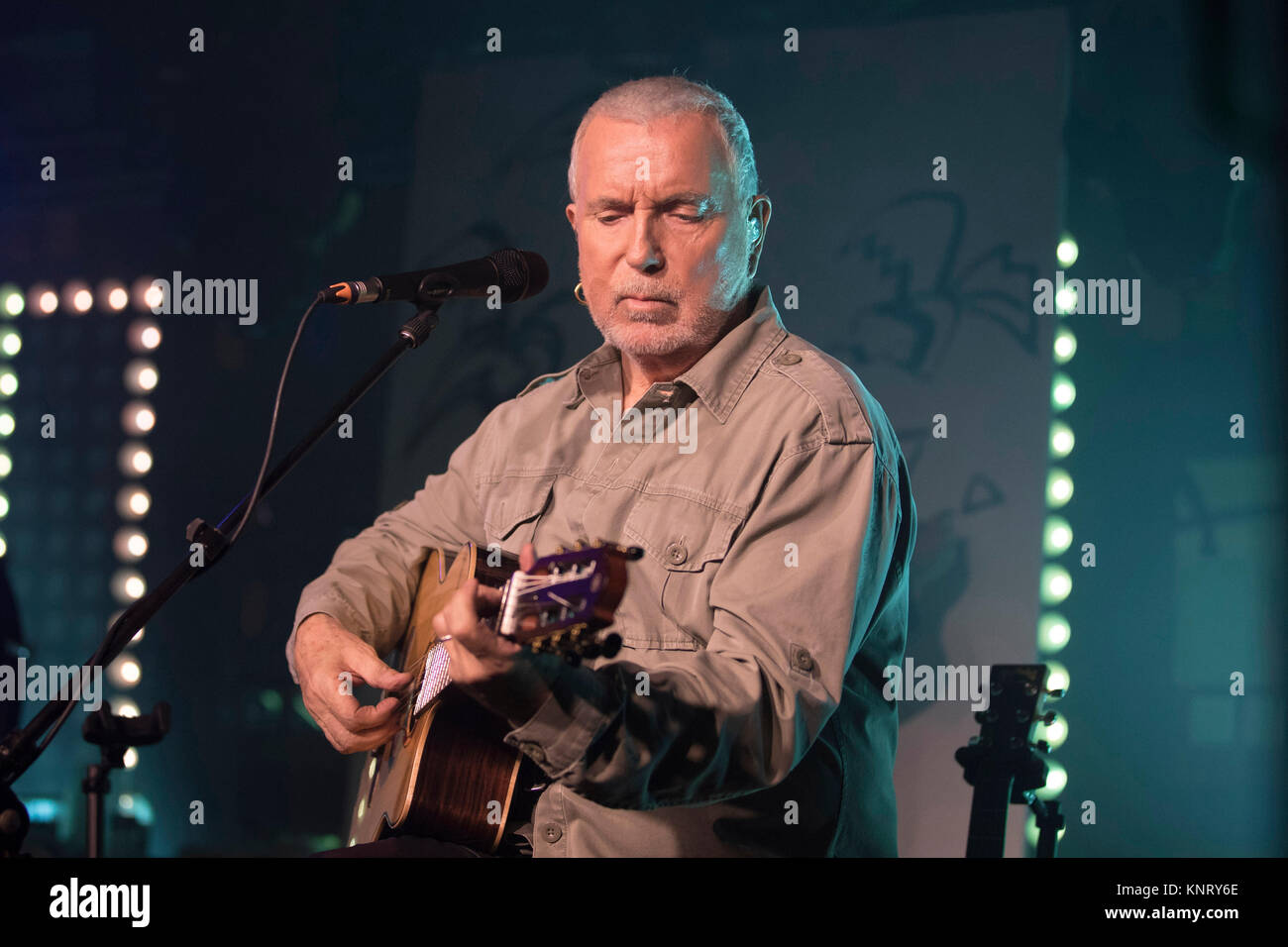 Bernard Lavilliers in concert at the 'Printemps des Nuits du Sud' festival in Vence on 2017/03/30 Stock Photo
