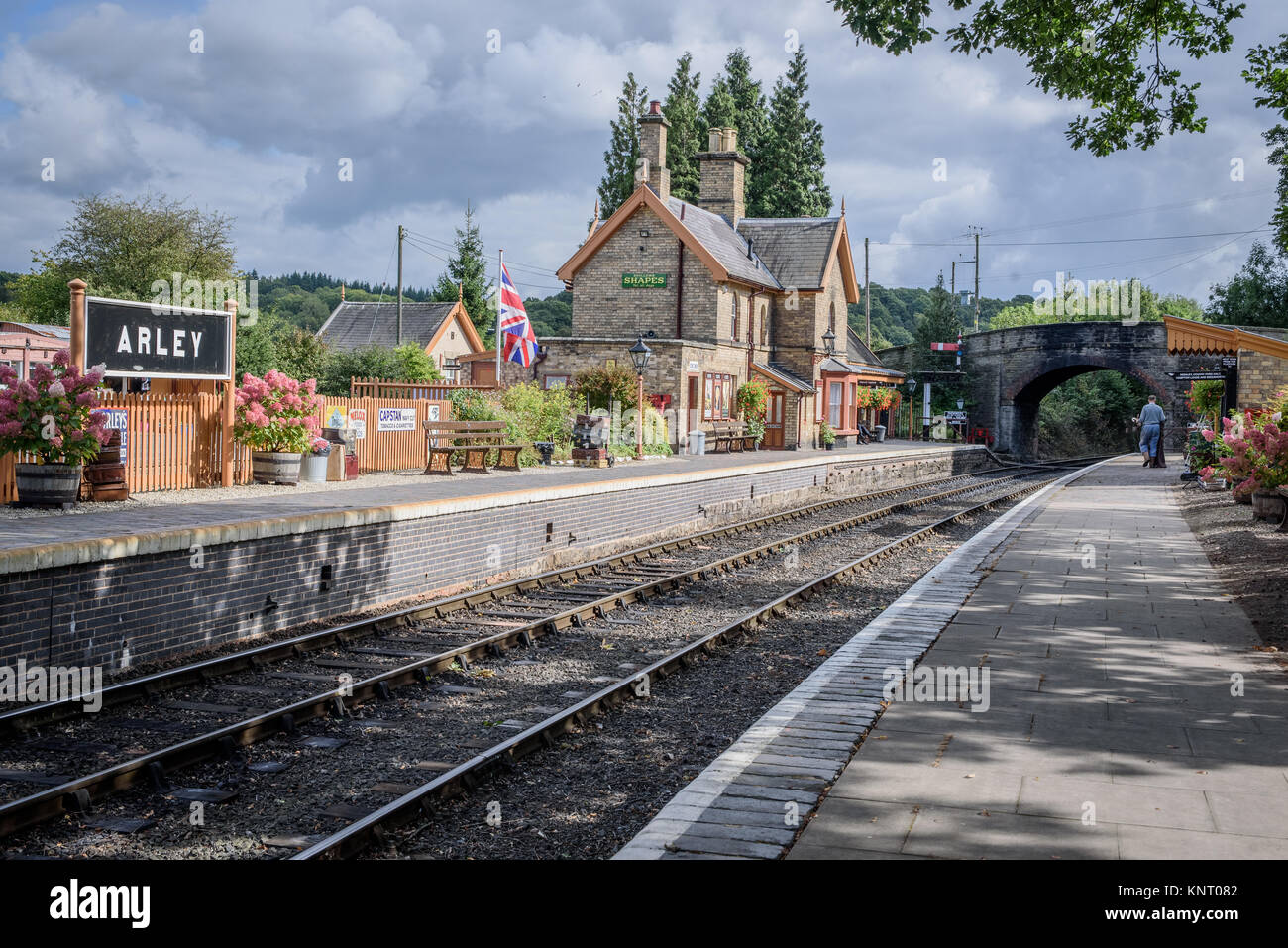 Arley Railway Station Stock Photo Alamy