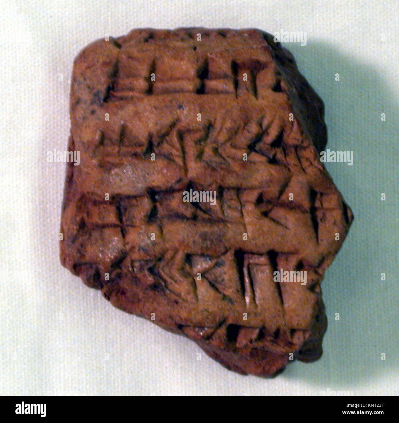 Wedge Shape Inscriptions Artifacttablet hi-res stock photography and images - Alamy