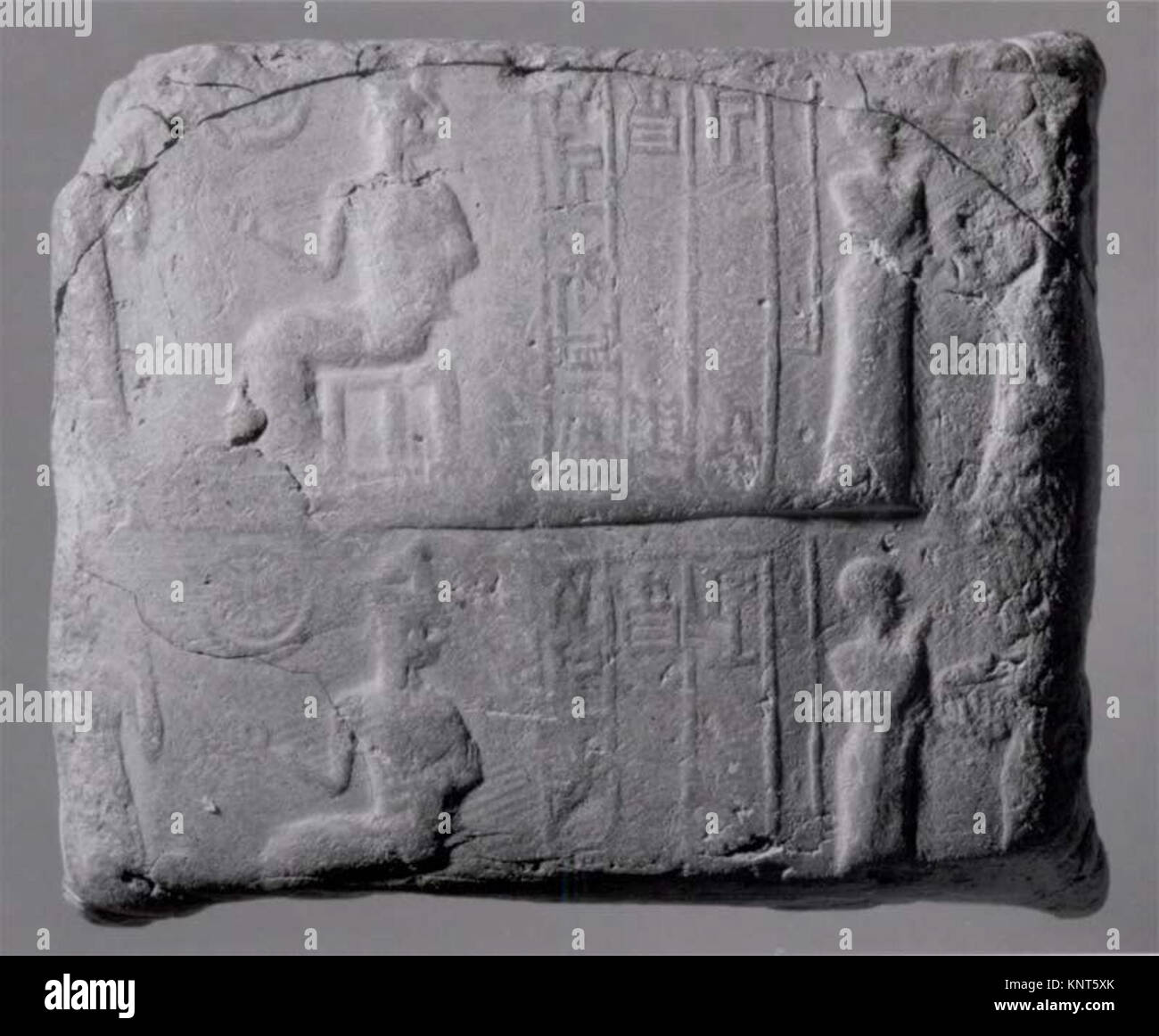 Straw Recorder A cuneiform tablet case from the MET collection impressed with a ...