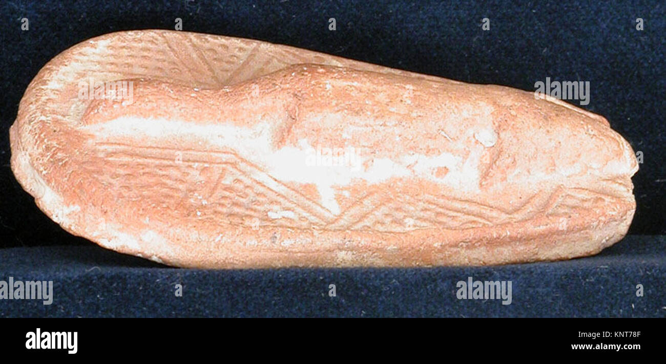 This Roman bath scraper, made of bronze, was used for personal hygiene ...