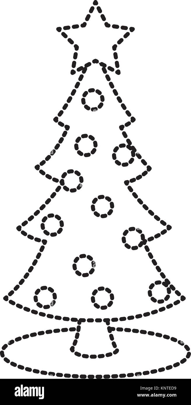 Christmas tree isolated Stock Vector Image & Art - Alamy