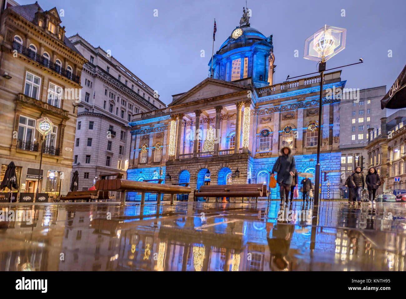 Liverpool Town Hall christmas decorations 2017 Stock Photo Alamy