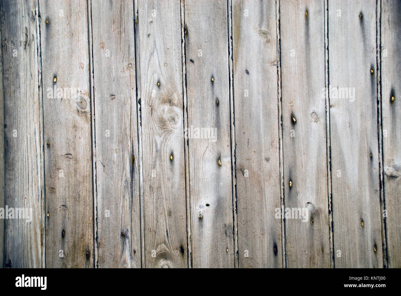 Run down and forgotten wooden panels. Stock Photo