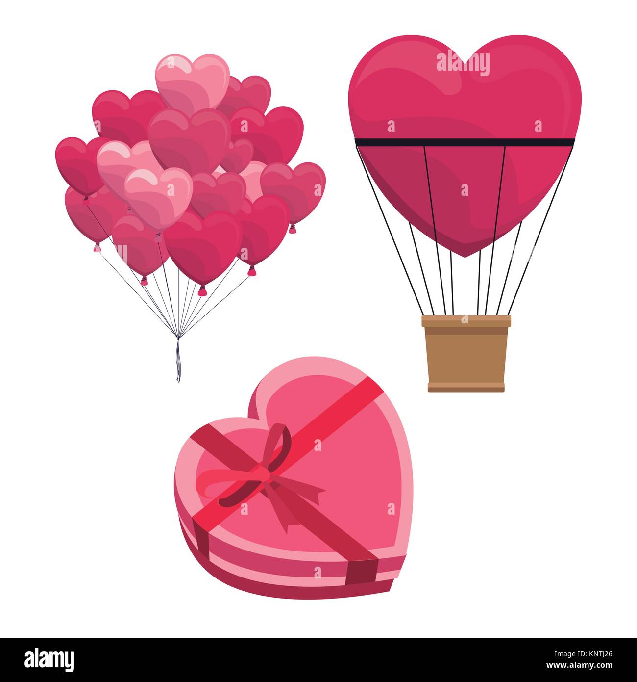 Valentines day icons Stock Vector Image & Art - Alamy