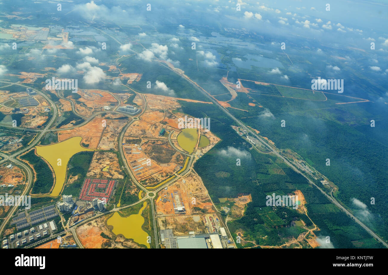 Arial view Stock Photo