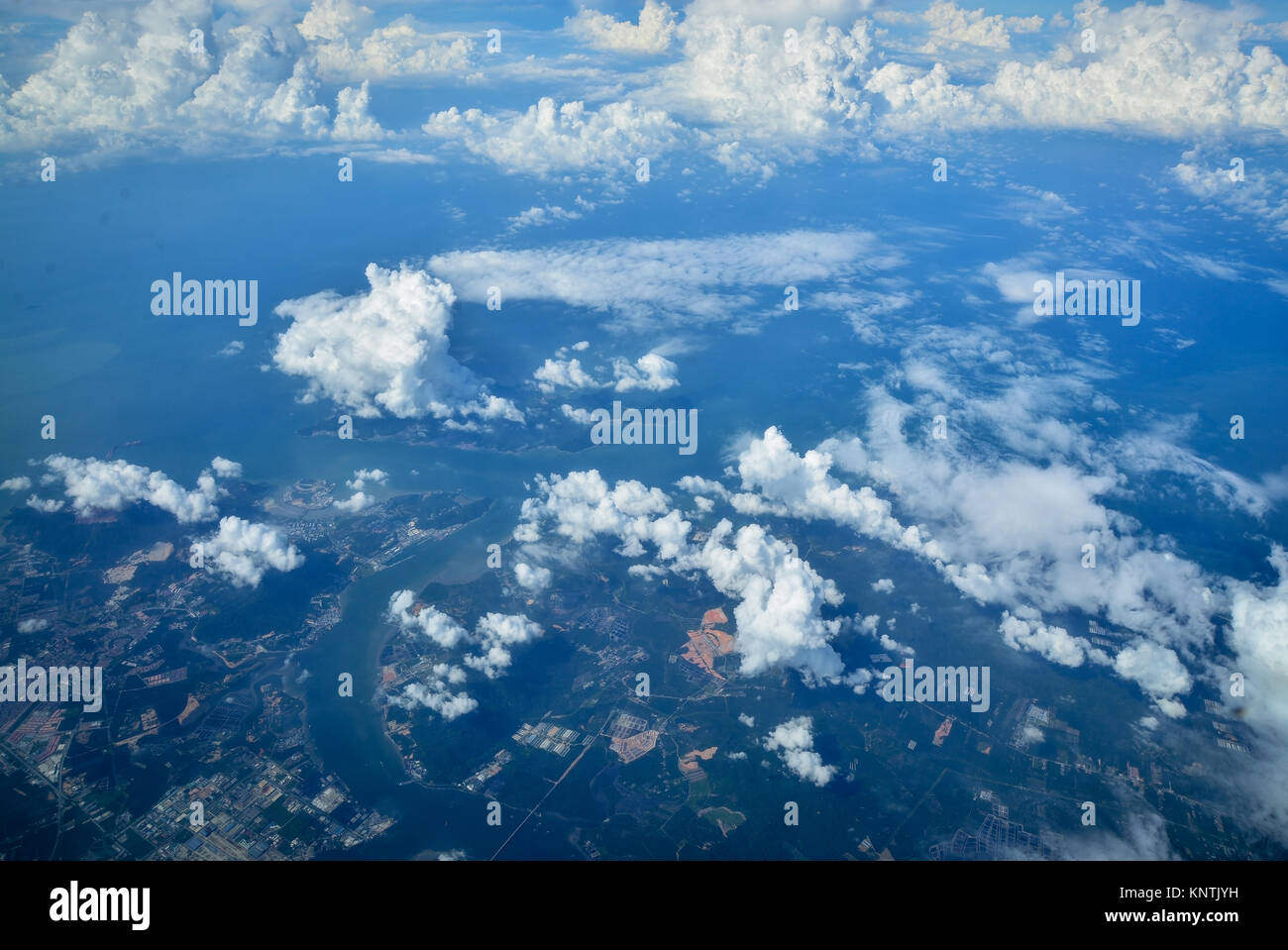 Arial view Stock Photo