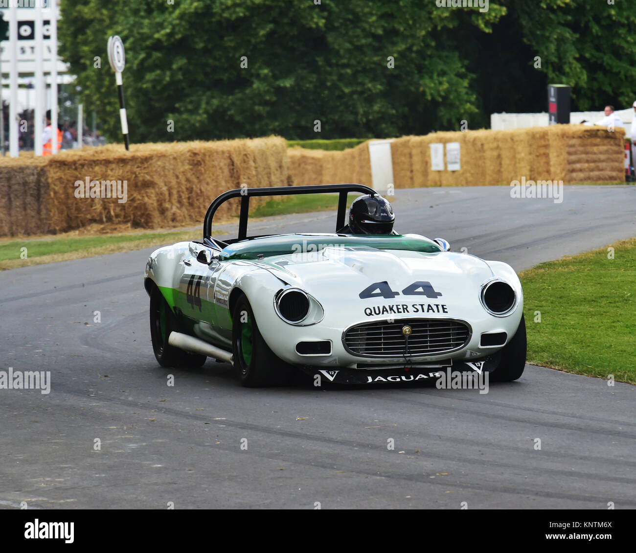 1974 Jaguar E-Type Group 44 Racing Car at the Goodwood Festival of