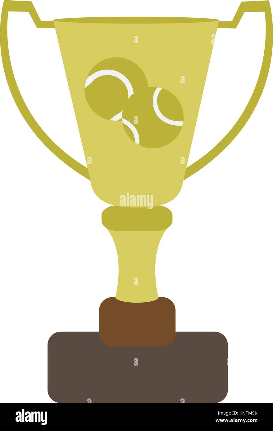 Tennis trophy design Stock Vector Image & Art - Alamy